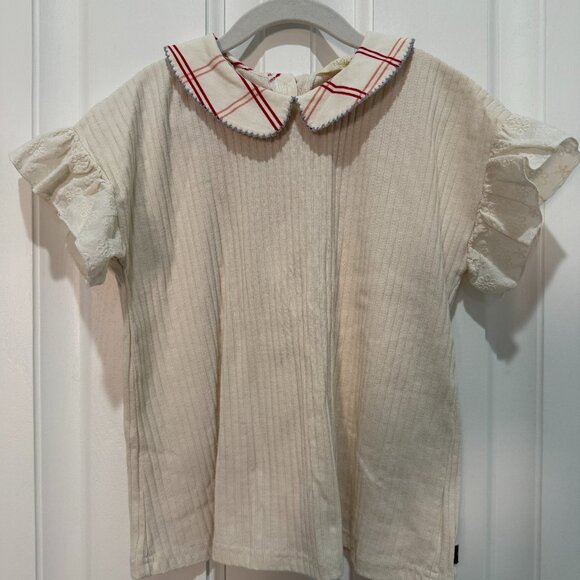 Matilda Jane Take Note Peter Pan Collared Knit Top, Girls, Size 8 years - Picture 2 of 13